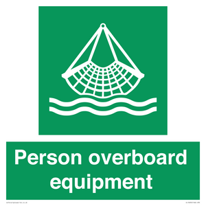 Person overboard equipment